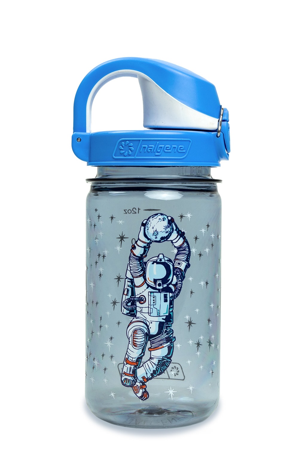 Nalgene product image: 12oz On-The-Fly Kids Lock-Top Bottle with Graphics X5 — 12oz On-The-Fly Kids Lock-Top Bottle with Graphics