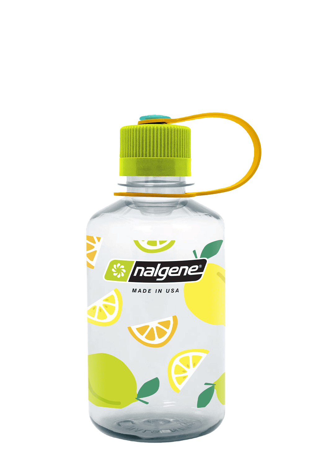 Nalgene product view: 16oz Narrow Mouth Fruit Print Bottles O5 — 16oz Narrow Mouth Fruit Print Bottles