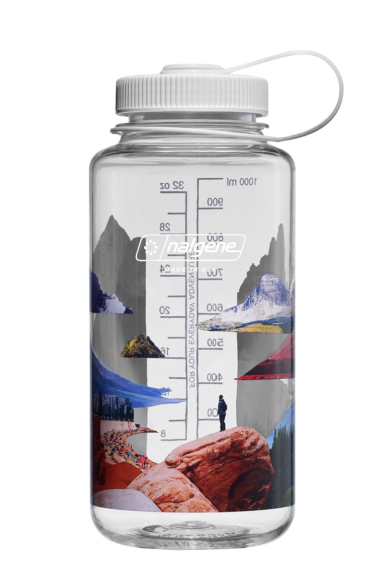 Nalgene product view: 32oz Wide Mouth Surrealist Bottles C2 — 32oz Wide Mouth Surrealist Bottles