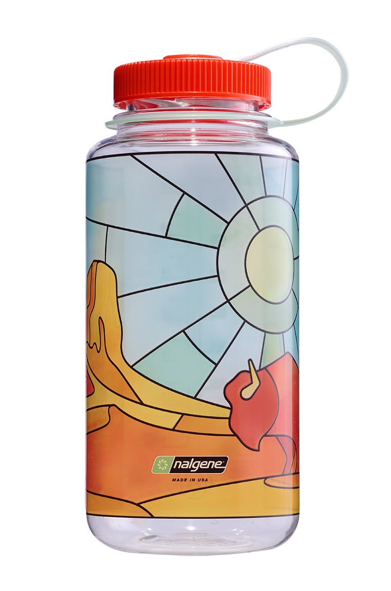 Nalgene product detail: 32oz Wide Mouth Stained Glass Print Bottles K1 — 32oz Wide Mouth Stained Glass Print Bottles