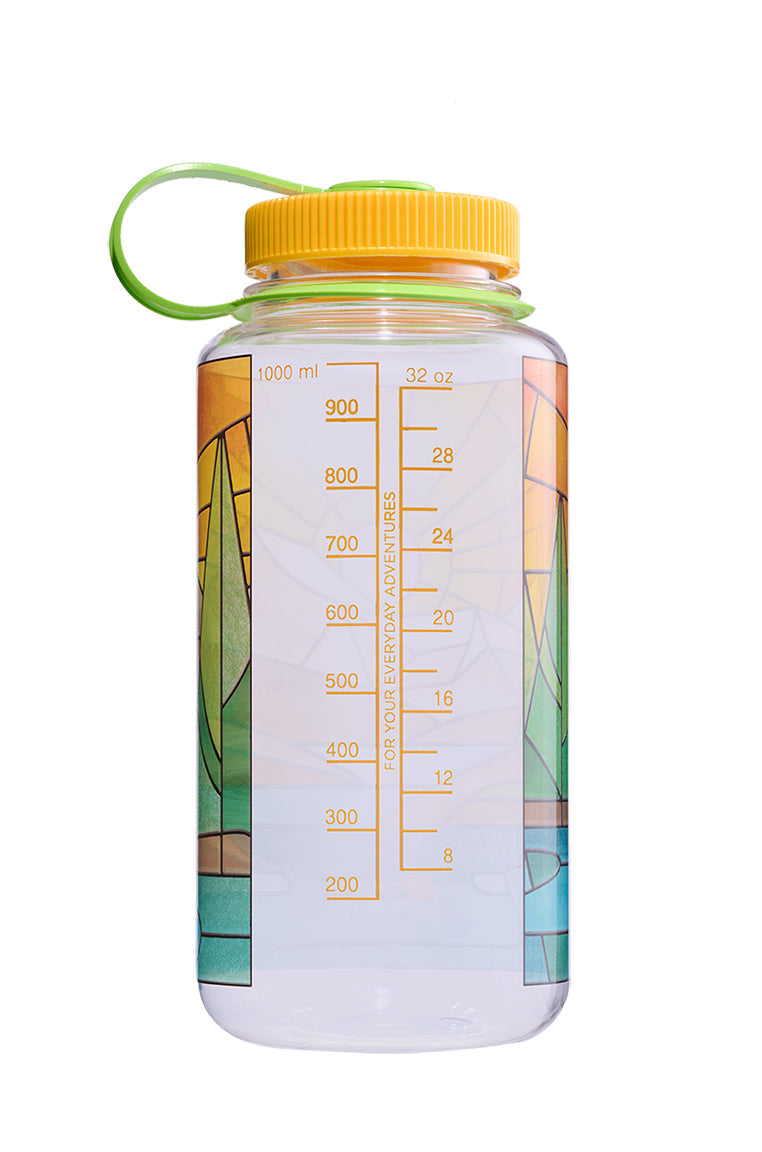 Nalgene product image: 32oz Wide Mouth Stained Glass Print Bottles K1 — 32oz Wide Mouth Stained Glass Print Bottles