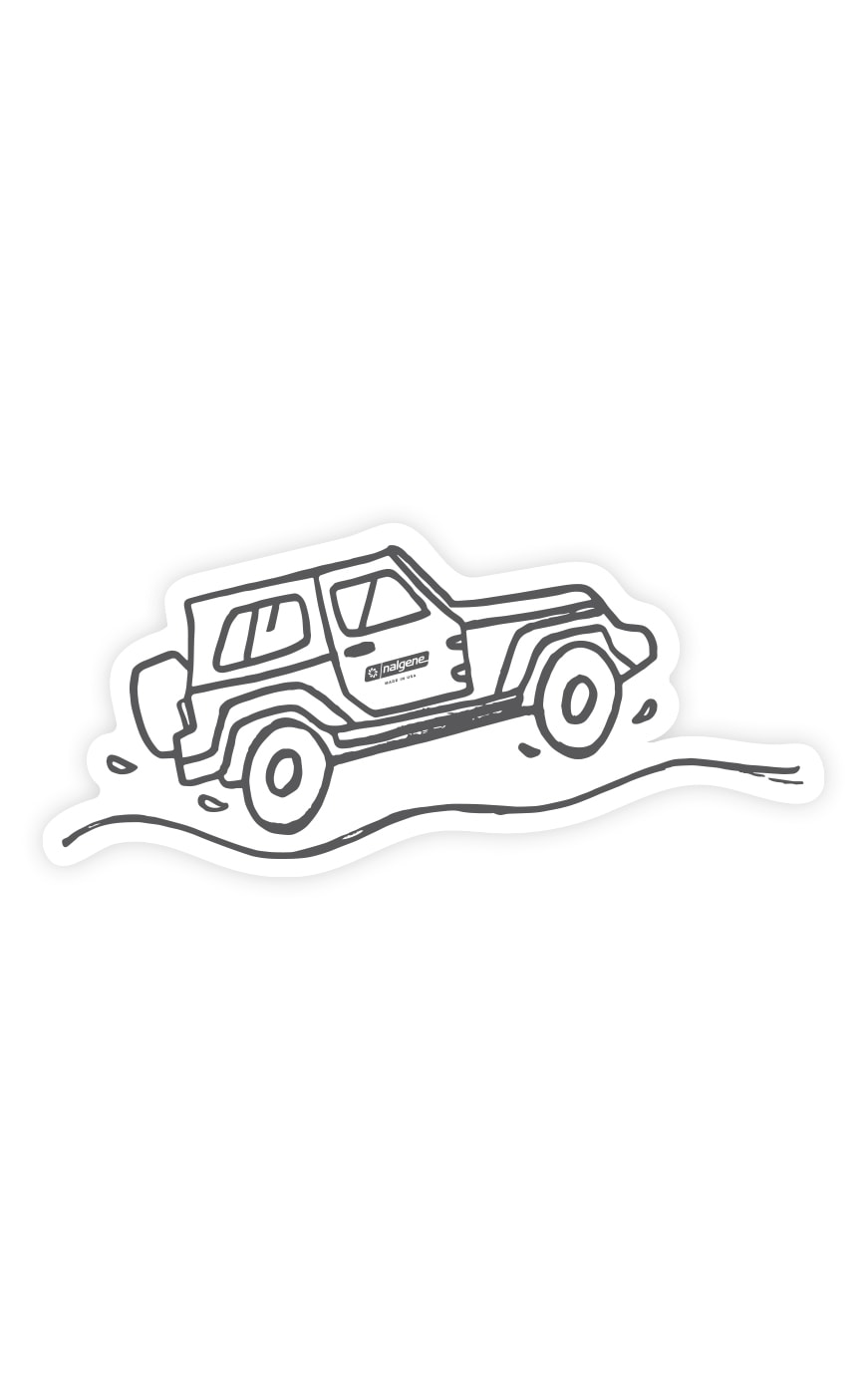 Nalgene product image: SUV Sticker J8 — SUV Sticker