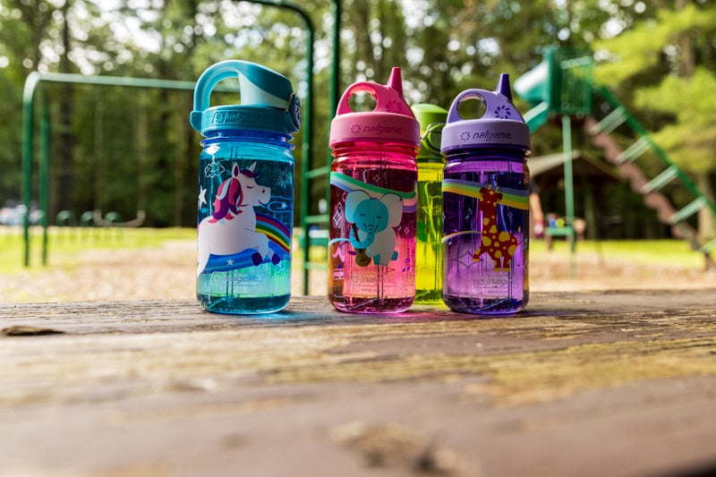 Nalgene product view: 12oz Kids Grip-N-Gulp with Graphics I8 — 12oz Kids Grip-N-Gulp with Graphics