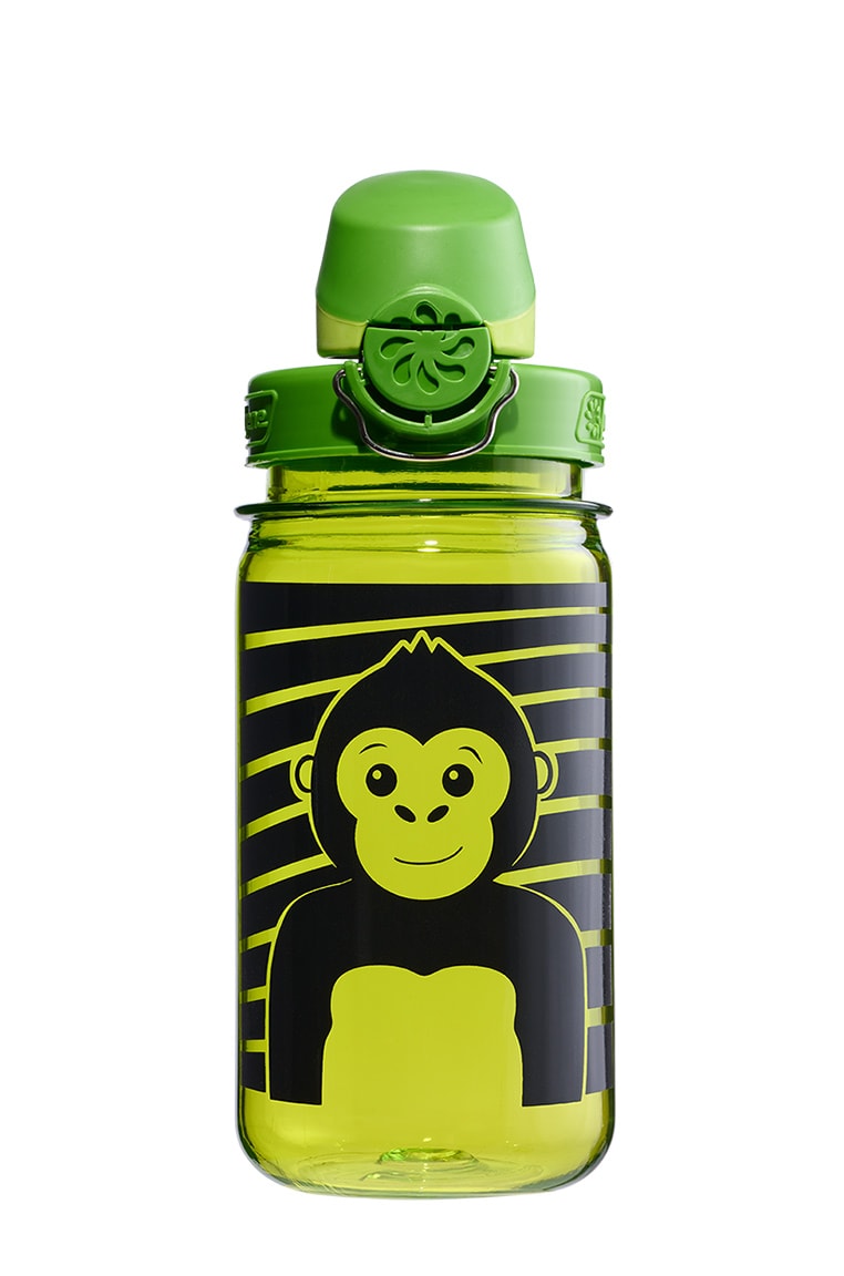 Nalgene product detail: 12oz On-The-Fly Kids Lock-Top Bottle with Graphics X5 — 12oz On-The-Fly Kids Lock-Top Bottle with Graphics
