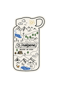 Nalgene Bottle Map Sticker — Nalgene Bottle Map Sticker I2