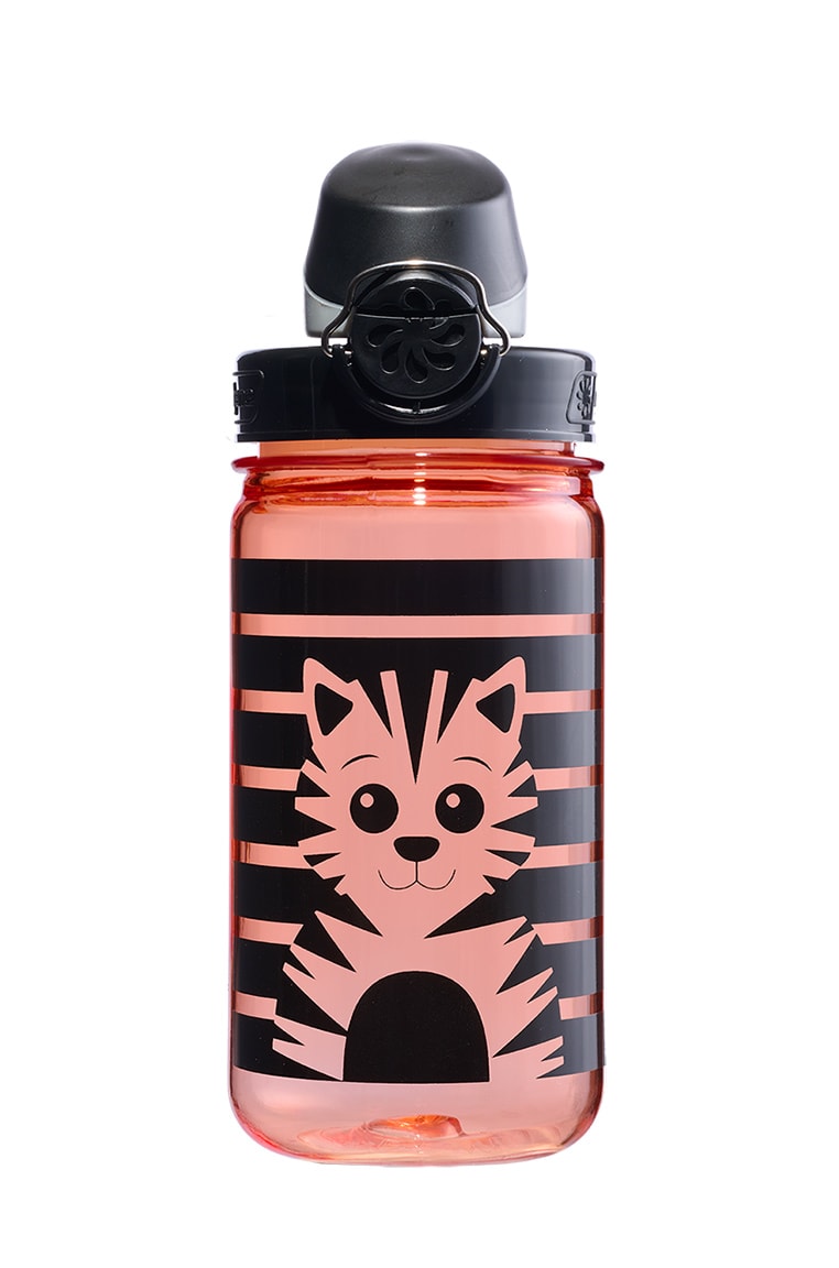 Nalgene product image: 12oz On-The-Fly Kids Lock-Top Bottle with Graphics X5 — 12oz On-The-Fly Kids Lock-Top Bottle with Graphics