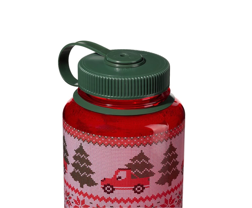 Nalgene product view: 32oz Wide Mouth Ugly Sweater Bottle Z2 — 32oz Wide Mouth Ugly Sweater Bottle